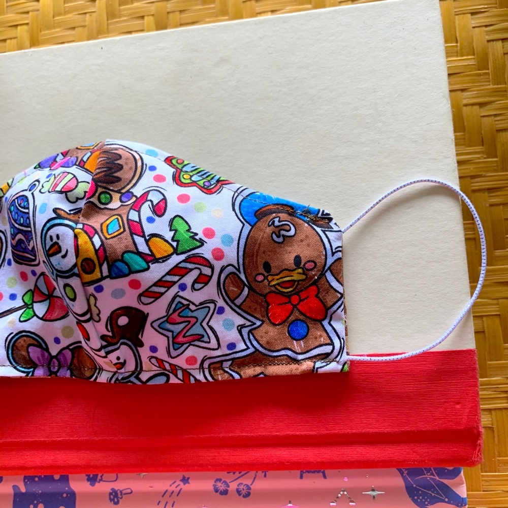 SOLD ON ETSY Disney Christmas Face Mask - Picture 3 of 6